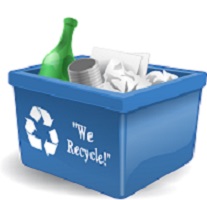 plastic recycle box
